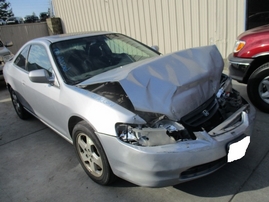2000 HONDA ACCORD EX SILVER 2DR 3.0L VTEC AT A16503